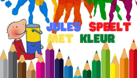 1KB: Jules speelt met kleur.